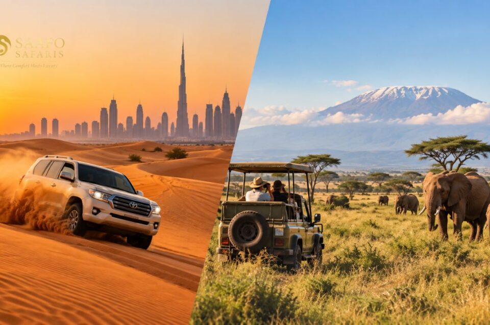 Dubai desert safari vs African safari