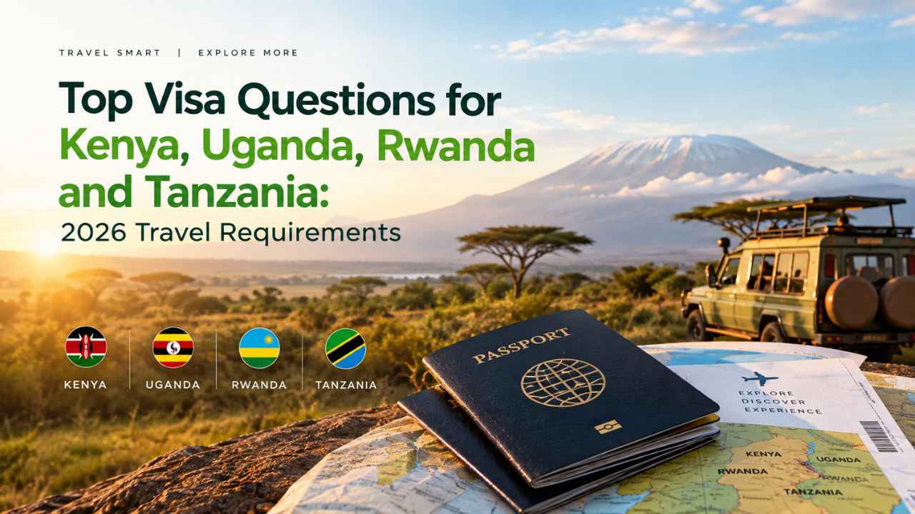 Top Visa Questions for Kenya, Uganda, Rwanda and Tanzania: 2026 Travel Requirements