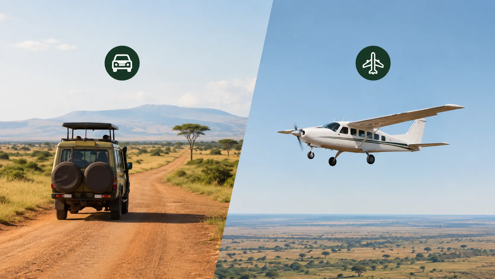 How to Get from Nairobi to Masai Mara: Road vs Flight, Time and Cost by saafo safaris